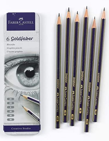 Fabber Castell Pencils gold